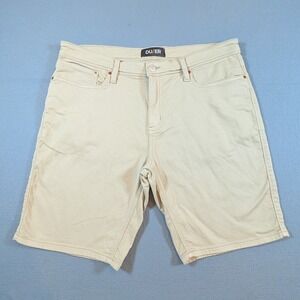 DU/ER N2X Relaxed Fit Stretch Chinos Shorts Men Size 38 Khaki